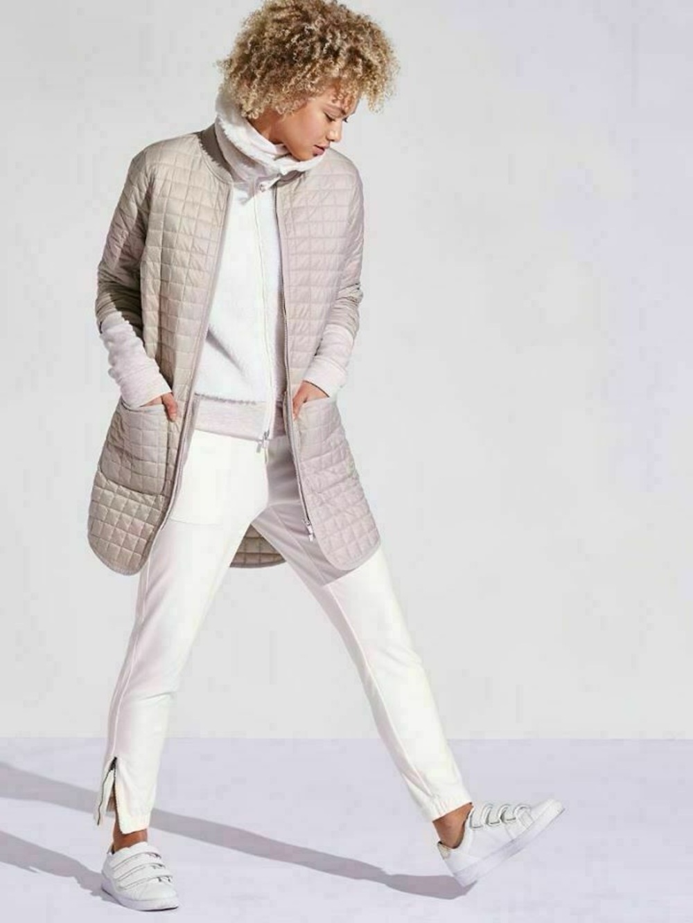 Athleta Grandview PrimaLoft Shell Jacket - Beige